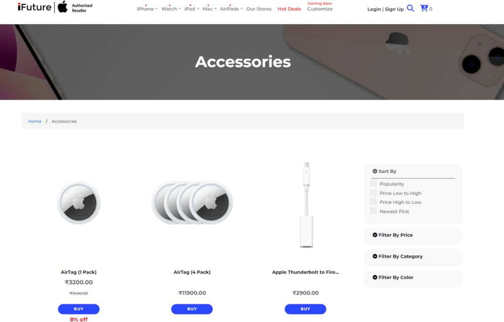 Apple Accessories iFuture.co.in
