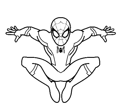 Step By Step Spider man Drawing Easy | Drawing Tutorial